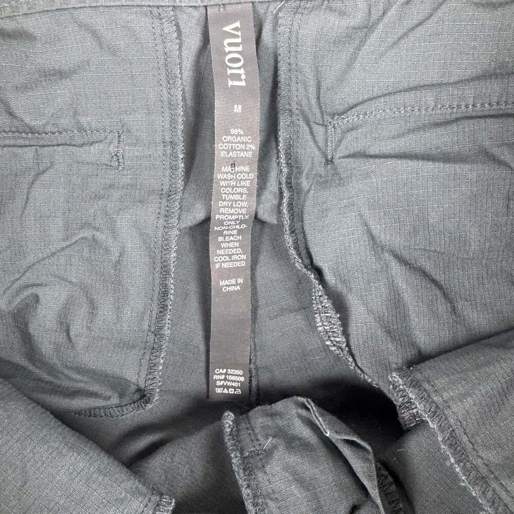 Vuori Ripstop Climber Pant Gray Drawstring Zip Pockets - Picture 9 of 15